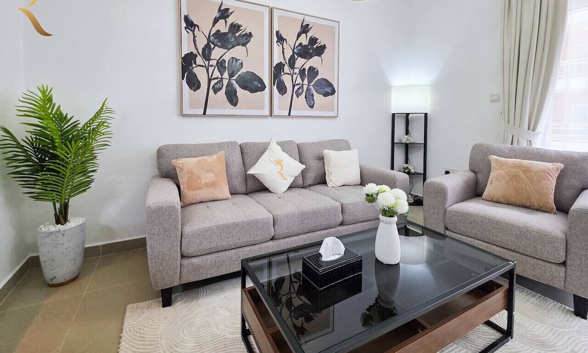 Abu Dhabi Apartment | Stylish 1BR with Dining, Balcony & Kitchen Al Reef