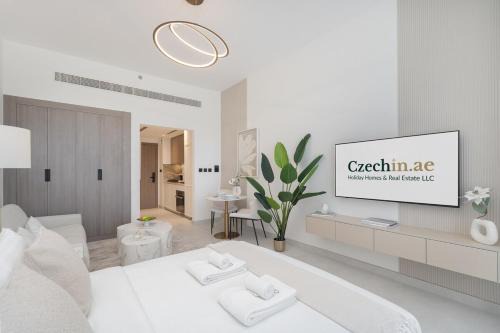 Al Barsha Apartment | Stylish Studio in Avelon Boulevard, Arjan