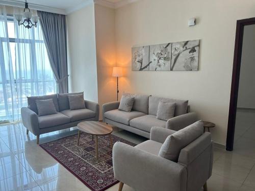 Rumailah Apartment | The Pearl 1-1BHK Full sea-side