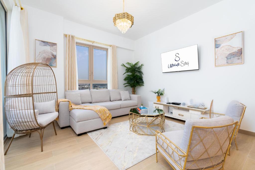 Dubai Apartment | Ultimate Stay Port de La Mer with Burj Khalifa Views from the Bed next to the Beach