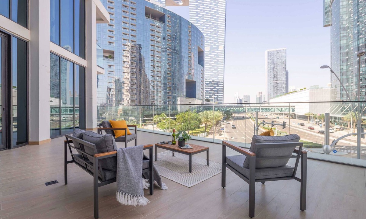 Abu Dhabi Apartment | Upscale 2BR Maid's Room w Spacious Balcony