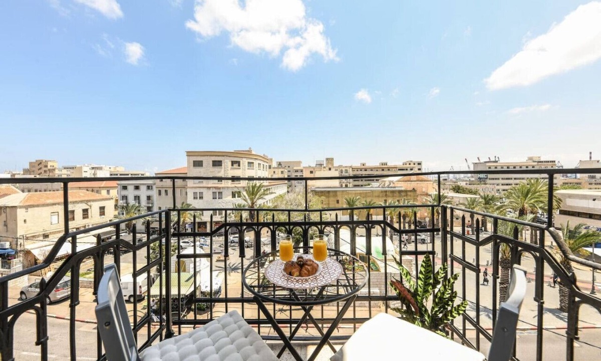 Haifa Apartment | Vintage Charm 1BR Apt with City View Balcony by Sea N' Rent