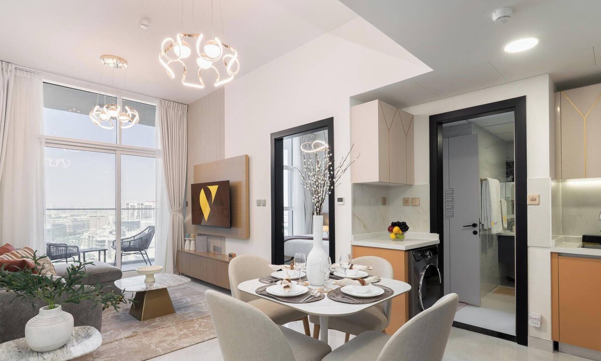 Al Barsha Apartment | Vogue | Skyz by Danube near Dubai Miracle Garden