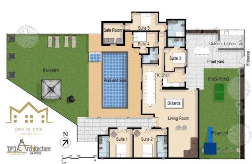 Shomera Villa | אחוזה על המים - וילה יוקרתית עם בריכה מחוממת וג'קוזי - Luxury 5 Bedroom villa with heated pool and jacuzzi