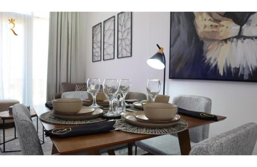 Masdar City Apartment | 1BR Apartment-Floret Haven - Bright & Cozy Stay