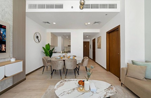 Jumeirah Village Circle Apartment | 1BR | Panoramic City View & Pool | Gym | Zaya JVC
