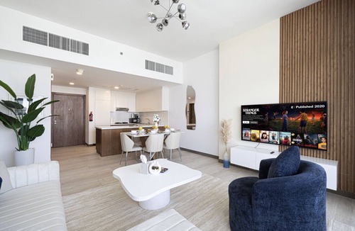 Jumeirah Village Circle Apartment | 1BR | Panoramic City View & Pool | Gym | Zaya JVC