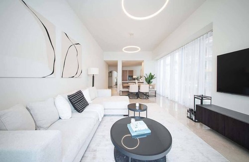 Dubai Maritime City Apartment | 2 Bed in Anwa By Omniyat with sea view