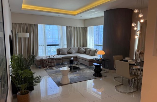Business Bay Apartment | 2BR Apartment in Paramount Hotel with Burj Khalifa View