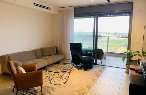 Yanuv Apartment | 3BR New Unique Apt. with Amazing Views in Glil Yam