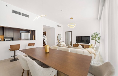 Za'abeel 2 Apartment | 3BR plus maid's room with Burj Khalifa views