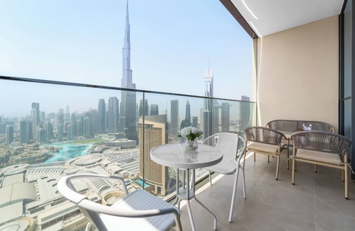 Za'abeel 2 Apartment | 3BR plus maid's room with Burj Khalifa views
