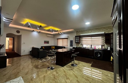 Suwailih Apartment | (5) 3-bedroom quiet apartment with free parking, balcony & sitting areas.