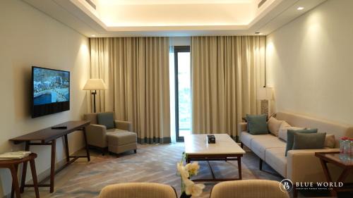 Sharm Apartment | Address Beach Resort Fujairah Apartment Three Bedrooms by Blue World 2104