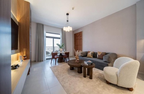 Umm Suqeim 3 Apartment | Airstay - Upscale 1BR - Iconic Burj AlArab Views - Monthly Offer Available