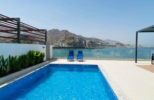 Sharm Villa | Al Dana H2O Beachfront Villa with a private pool, Al Dana Island Sharm Fujairah