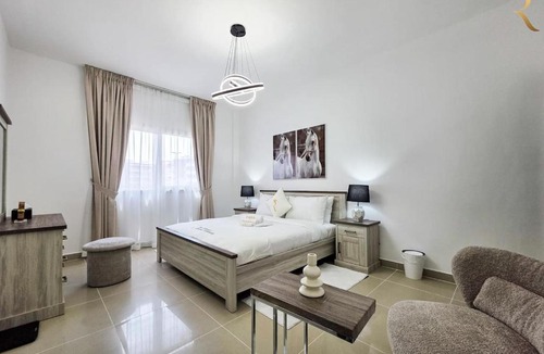 Abu Dhabi Apartment | Al Reef 1BR - Stylish Urban Chic Escape