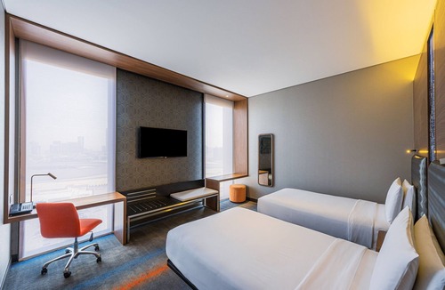 Dubai Production City Hotel | Aloft by Marriott Me’aisam, Dubai