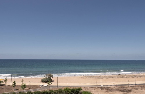 Nahariya Apartment | Amazing Ocean View: Beachfront-Entire Apartment