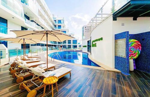 Al Barsha Apartment | Arjan Bright Studio w Resort Amenities Samana PV by Vibel