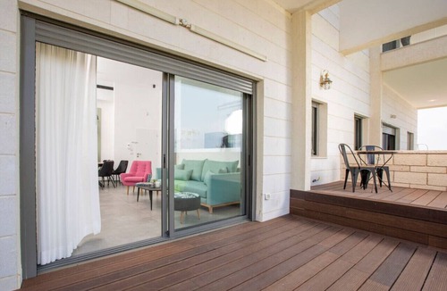 Nahariya Apartment | Beachfront Garden Apartment Next to Achziv Beach by Sea N' Rent
