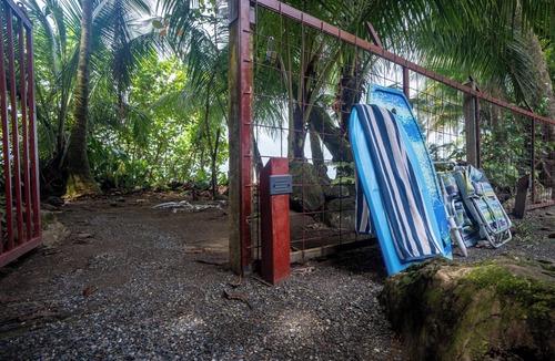Dominical Cottage | Beachfront Jungle Casita Surf, Sunsets & Privacy 20 steps to OCEAN
