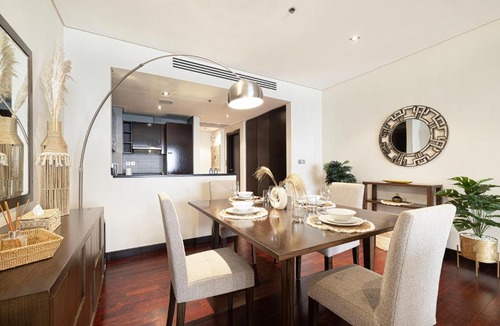 Palm Jumeirah Apartment | Beachfront Residences with Full Sea and Burj AlArab Views in Luxury Resort
