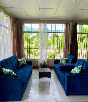 Puerto Jimenez House | Blue House with Pool and Air-Conditioning