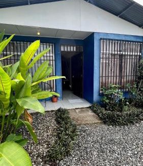 Puerto Jimenez House | Blue House with Pool and Air-Conditioning