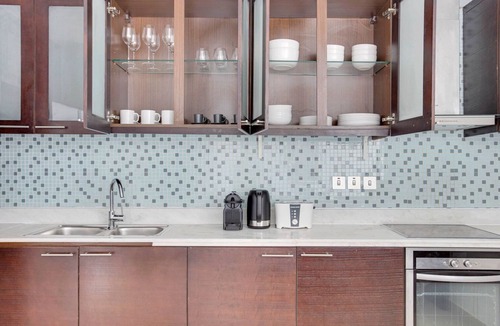 Business Bay Apartment | Blueground | Business Bay, pool, nr Burj Khalifa