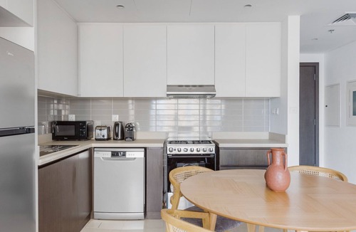 Dubai Apartment | Blueground | Dubai Creek Harbour, pool, nr Waterfront