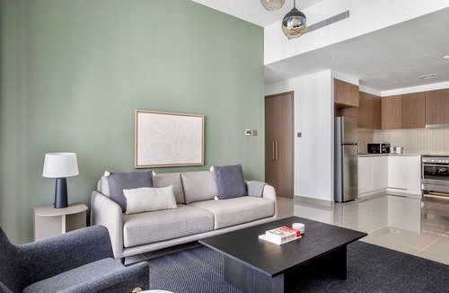 Dubai Apartment | Blueground | Dubai Creek Harbour, pool, nr Canal
