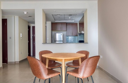 Jadaf Apartment | Blueground | Jaddaf Waterfront, pool, nr Dubai Creek