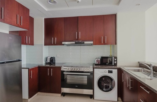 Jadaf Apartment | Blueground | Jaddaf Waterfront, pool, nr waterfront
