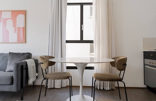 Old North Apartment | Blueground | Old North, New Building, Balcony (TLV-43)