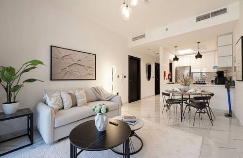 Al Barsha Apartment | Brand New 1BR w/Pool, Sauna & Gym