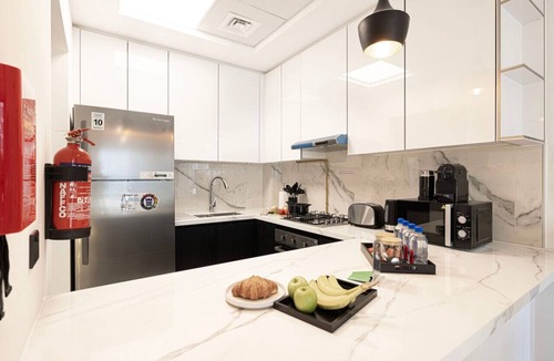 Al Barsha Apartment | Brand New 1BR w/Pool, Sauna & Gym