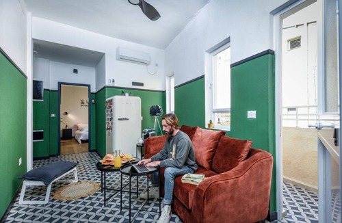 Florentin Apartment | Brand New Bauhaus Living with Balcony and a Roof Top 23