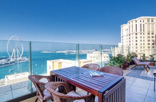 Jumeirah Beach Residence Apartment | Breathtaking Sea View, Beachfront 2 BDR Apt in JBR