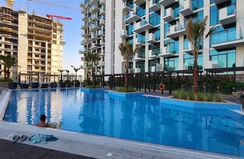 Jadaf Apartment | Burj Khalifa View Studio in Jeddaf - FAR