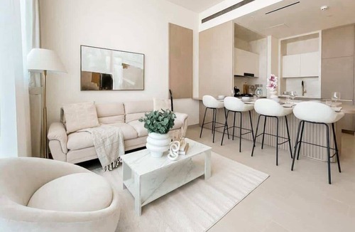 Jumeirah Village Apartment | Calm 1BR Haven with Private Pool in Binghatti Royale!