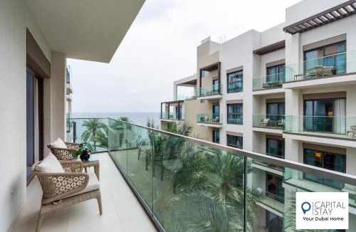 Sharm Apartment | Capital Stay- Private Two Bed Apartment - The Address Beach Resort Residences Fujairah
