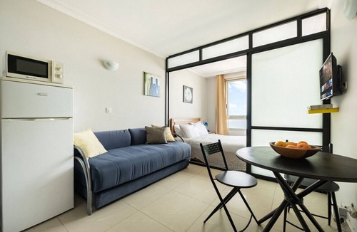Haifa Apartment | Carmel Beach Sea View Studio by Sea N' Rent