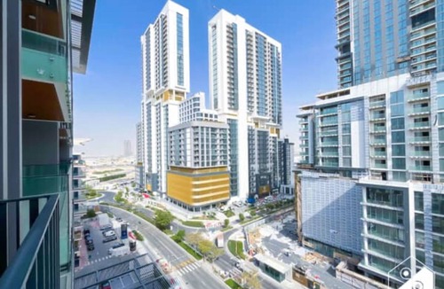 Ras Al Khor Industrial Area Apartment | Chic studio apartment with AC, fitness room in wonderful Sohba Hartland Dubai
