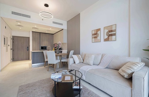 Al Barsha Apartment | Chic 1-Bedroom in Legacy by Sunrise, Arjan