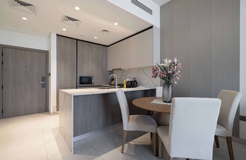 Al Barsha Apartment | Chic 1-Bedroom in Legacy by Sunrise, Arjan