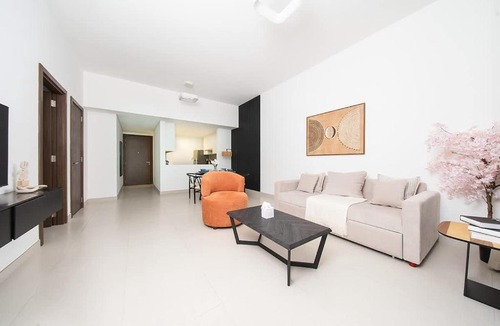 Al Hamriya Apartment | Chic 1BR with Balcony & Pool Access