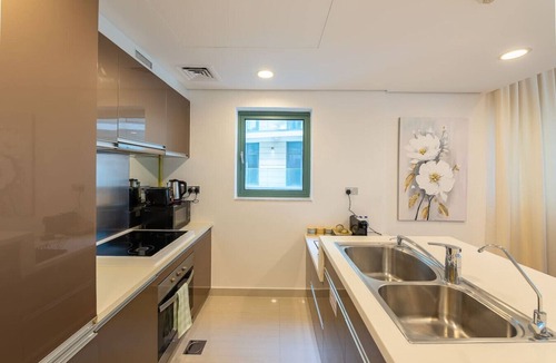 Abu Dhabi Apartment | Chic 2BR Escape Near the Beach