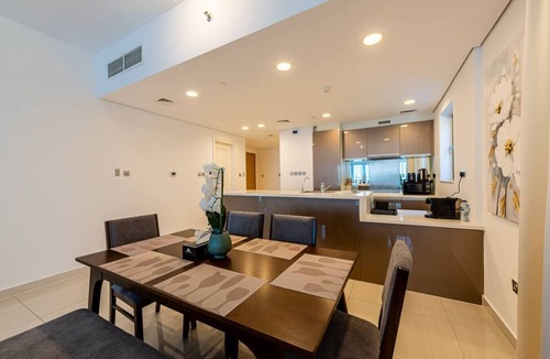 Abu Dhabi Apartment | Chic 2BR Escape Near the Beach