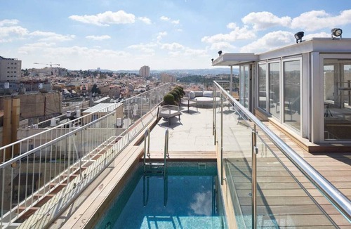 Jerusalem City Centre Apartment | Cityscape POOL Penthouse near Machane Yehuda ~6bdrs/5.5bths~by RENTAL ISRAEL